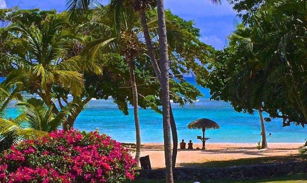 Appartamento Ti.Maanga Vue Mer Pieds Dans L'Eau Saint-Francois  Esterno foto